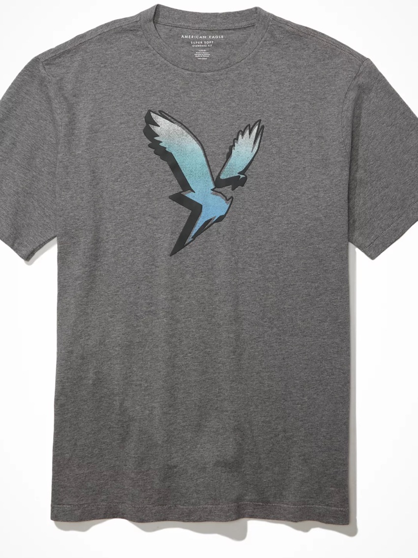 American Eagle | Super Soft Logo T-Shirt Size Xs